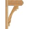 Ekena Millwork Merced Craftsman Rough Sawn Outlooker, Western Red Cedar, 6"W x 14"D x 22"H OUT06X14X22MRC04RWR - alternate 4